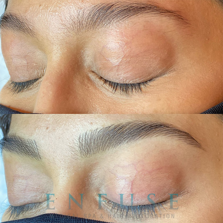 3D Brow Microblading Before & After